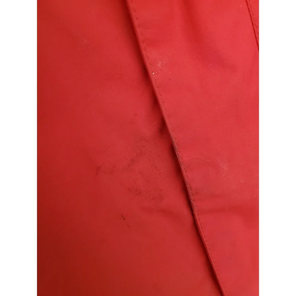 The‎ North Face HyVent Shell Jacket Red Black Hooded Mens XL Coat